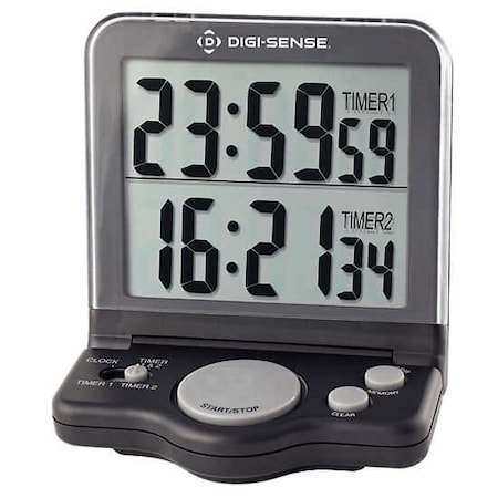 Digi-Sense Dual-Display 2-Channel Jumbo-Digit Digit 94440-10